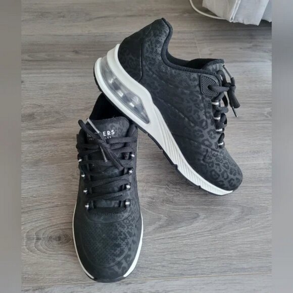 New Skechers Uno Stand Sneakers Size 8 - Picture 3 of 7